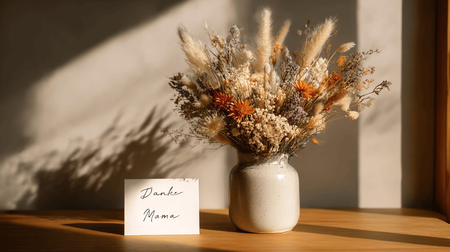Muttertag mit Stil: Trockenblumen schenken