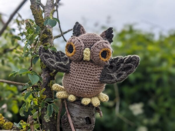 Kleine Amigurumi Eule häkeln - Häkelanleitung – Bild 7