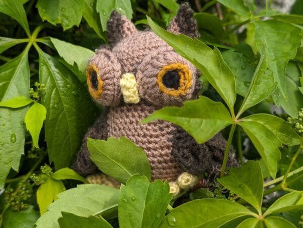 Kleine Amigurumi Eule häkeln - Häkelanleitung – Bild 6