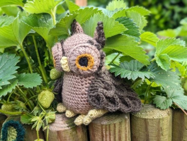 Kleine Amigurumi Eule häkeln - Häkelanleitung – Bild 5