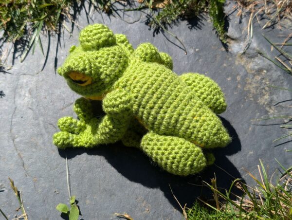 Quacksy der Frosch (biegsame Gliedmaßen) - Amigurumi - Häkelanleitung – Bild 9