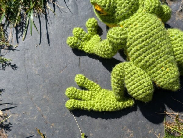 Quacksy der Frosch (biegsame Gliedmaßen) - Amigurumi - Häkelanleitung – Bild 10