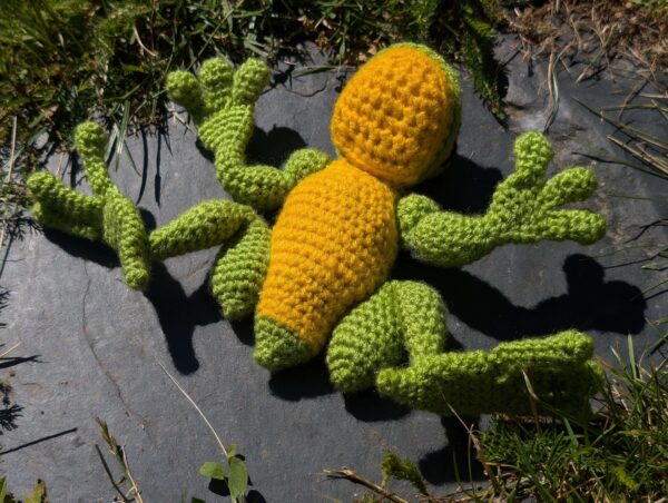 Quacksy der Frosch (biegsame Gliedmaßen) - Amigurumi - Häkelanleitung – Bild 11