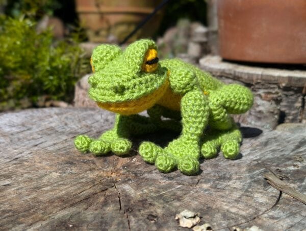 Quacksy der Frosch (biegsame Gliedmaßen) - Amigurumi - Häkelanleitung – Bild 2