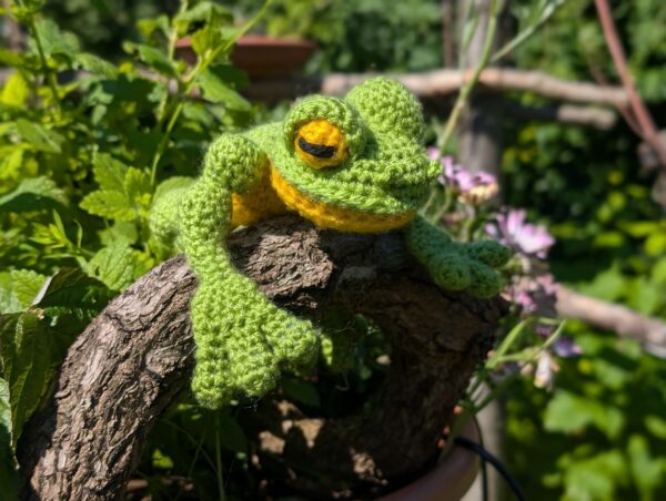 Quacksy der Frosch (biegsame Gliedmaßen) - Amigurumi - Häkelanleitung – Bild 4