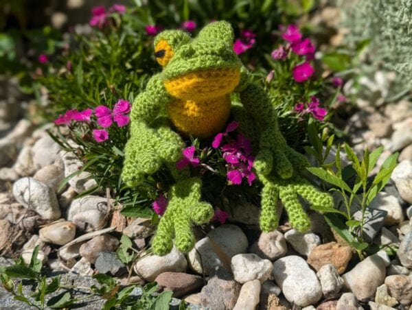 Quacksy der Frosch (biegsame Gliedmaßen) - Amigurumi - Häkelanleitung – Bild 5
