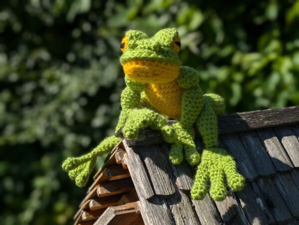 Quacksy der Frosch (biegsame Gliedmaßen) - Amigurumi - Häkelanleitung – Bild 7