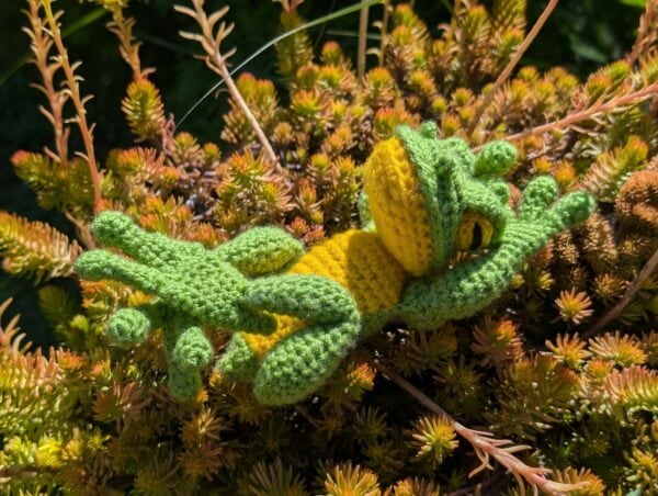 Quacksy der Frosch (biegsame Gliedmaßen) - Amigurumi - Häkelanleitung – Bild 8