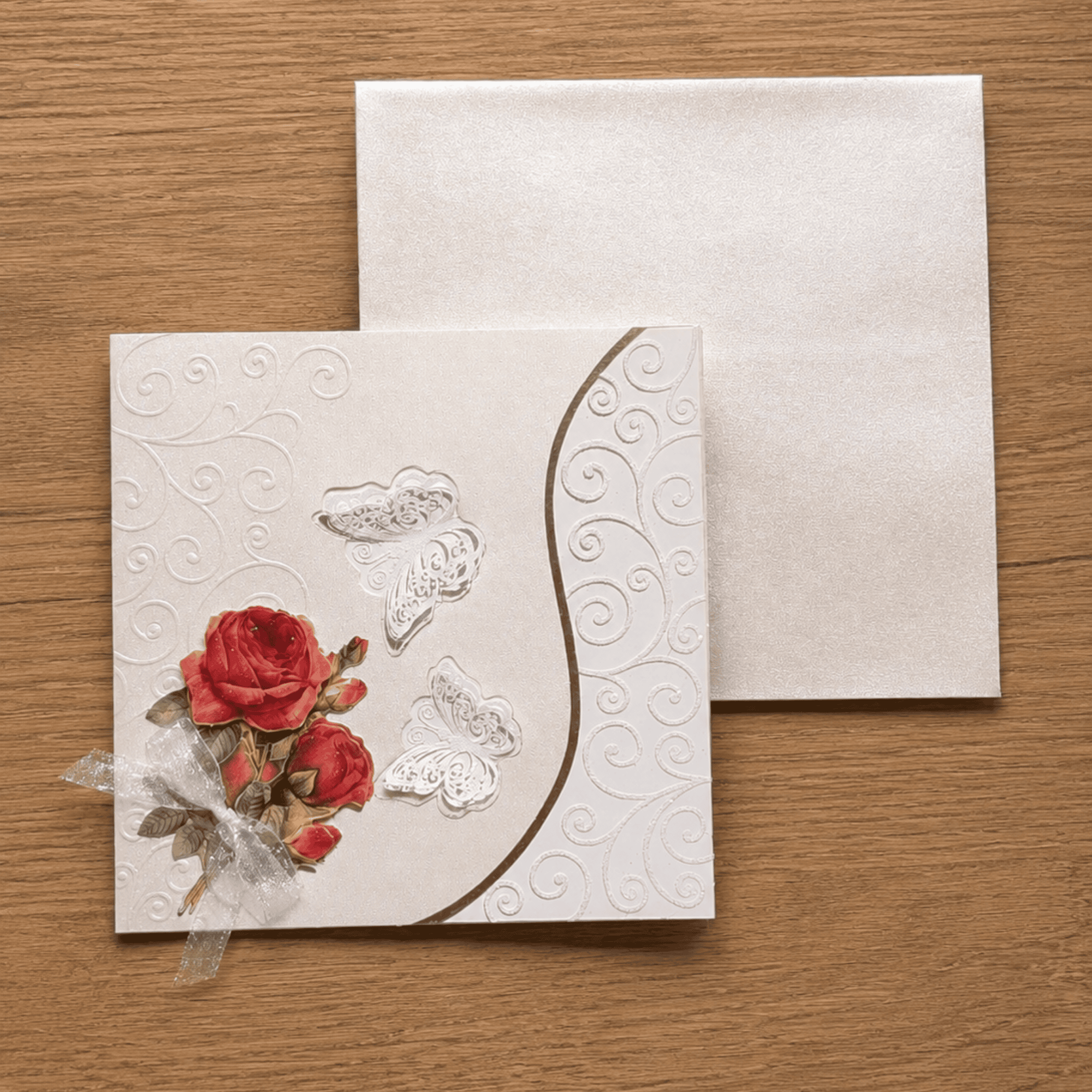 Grußkarte Liebe & Hochzeit Rosen