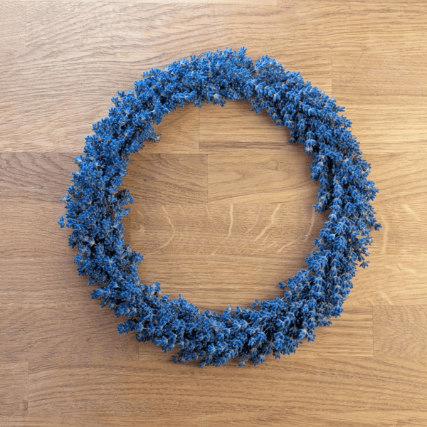 Trockenblumenkranz aus Lavendel 25 cm