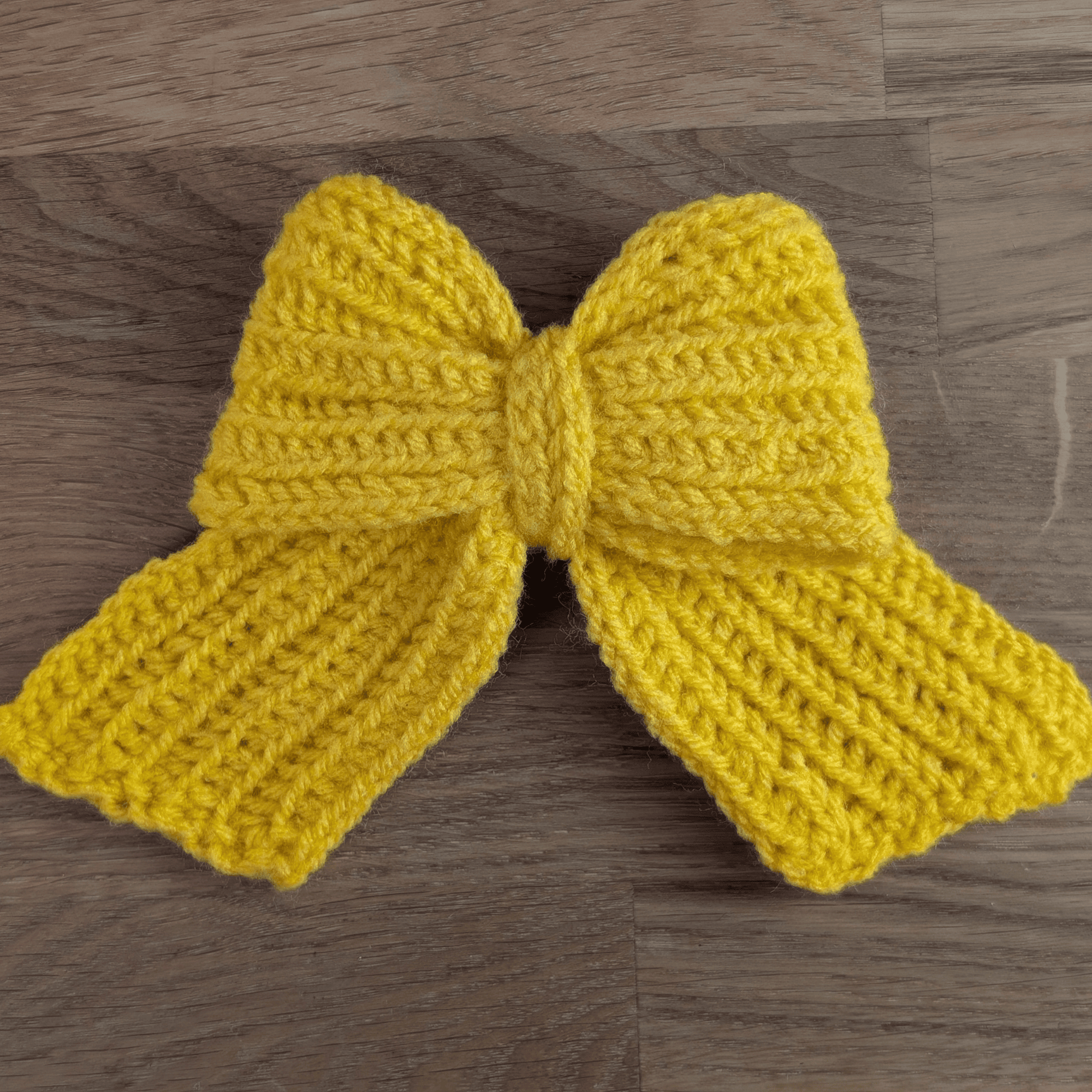 Gehäkelte Schleifen im 6er-Set – 11 × 17 cm – Bild 3